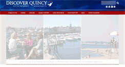 Desktop Screenshot of discoverquincy.com